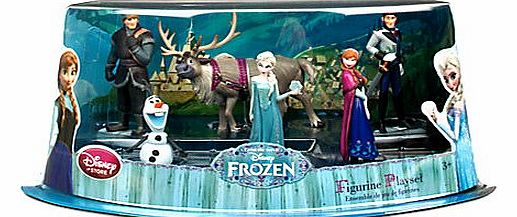 Frozen Exclusive 6-Piece PVC Figure Play Set [Anna, Elsa, Hans, Kristoff, Sven & Olaf]
